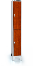Divided cloakroom locker ALDERA with feet 1920 x 300 x 500